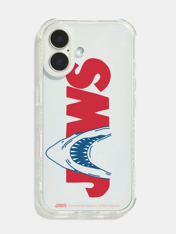 Jaws x Skinnydip Title Shock iPhone Case sold by Skinnydip London