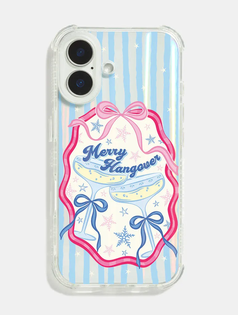 Merry Hangover Shock iPhone Case sold by Skinnydip London