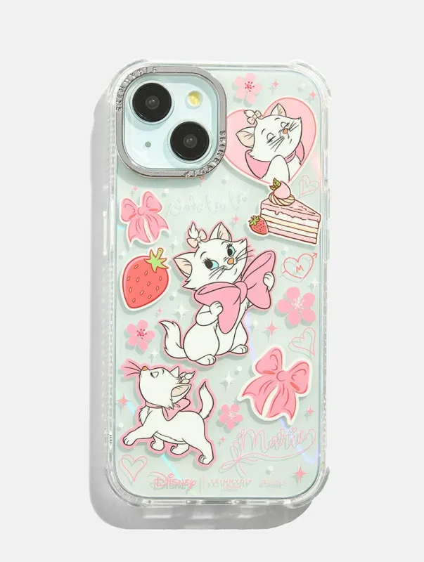 Disney Marie Coquette Shock iPhone Case sold by Skinnydip London