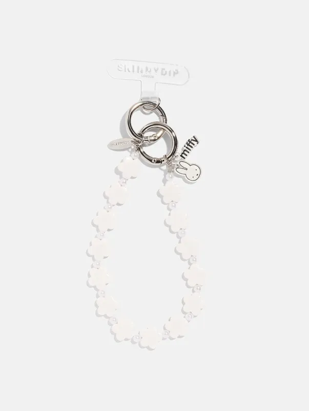Miffy x Skinnydip Blossom Beaded Charm sold by Skinnydip London