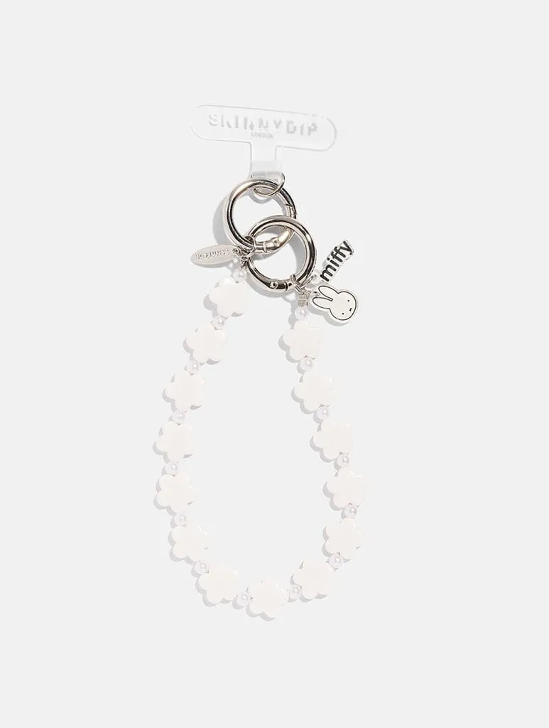 Miffy x Skinnydip Blossom Beaded Charm sold by Skinnydip London
