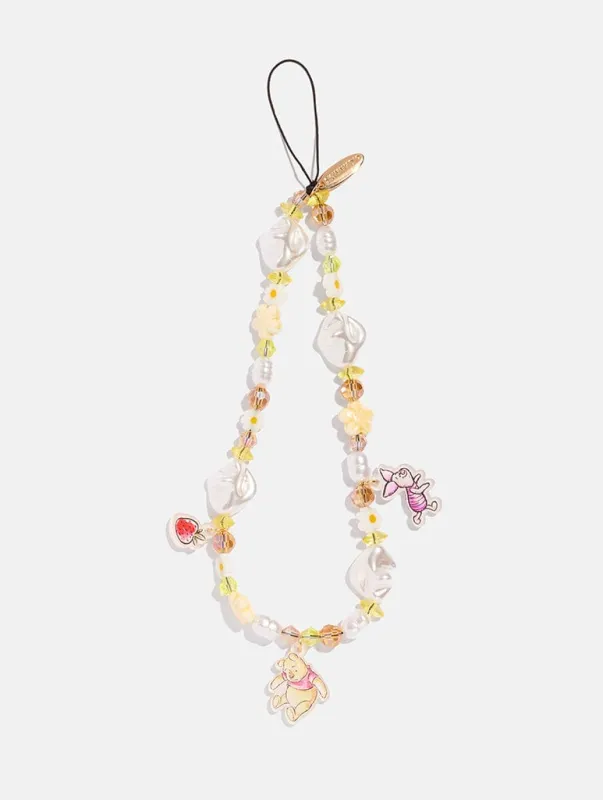 Disney Winnie The Pooh Strawberry Beaded Strap made by Skinnydip London