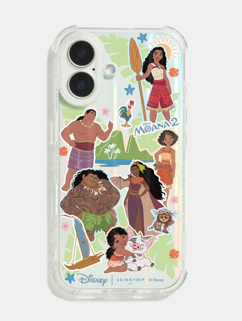 Disney Moana 2 Sticker Shock iPhone Case sold by Skinnydip London