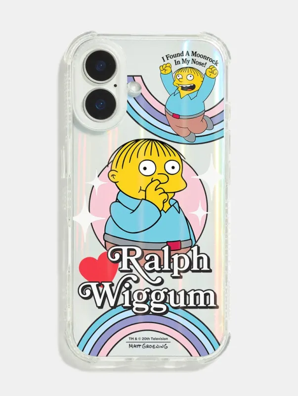 The Simpsons Ralph Wiggum Shock iPhone Case sold by Skinnydip London