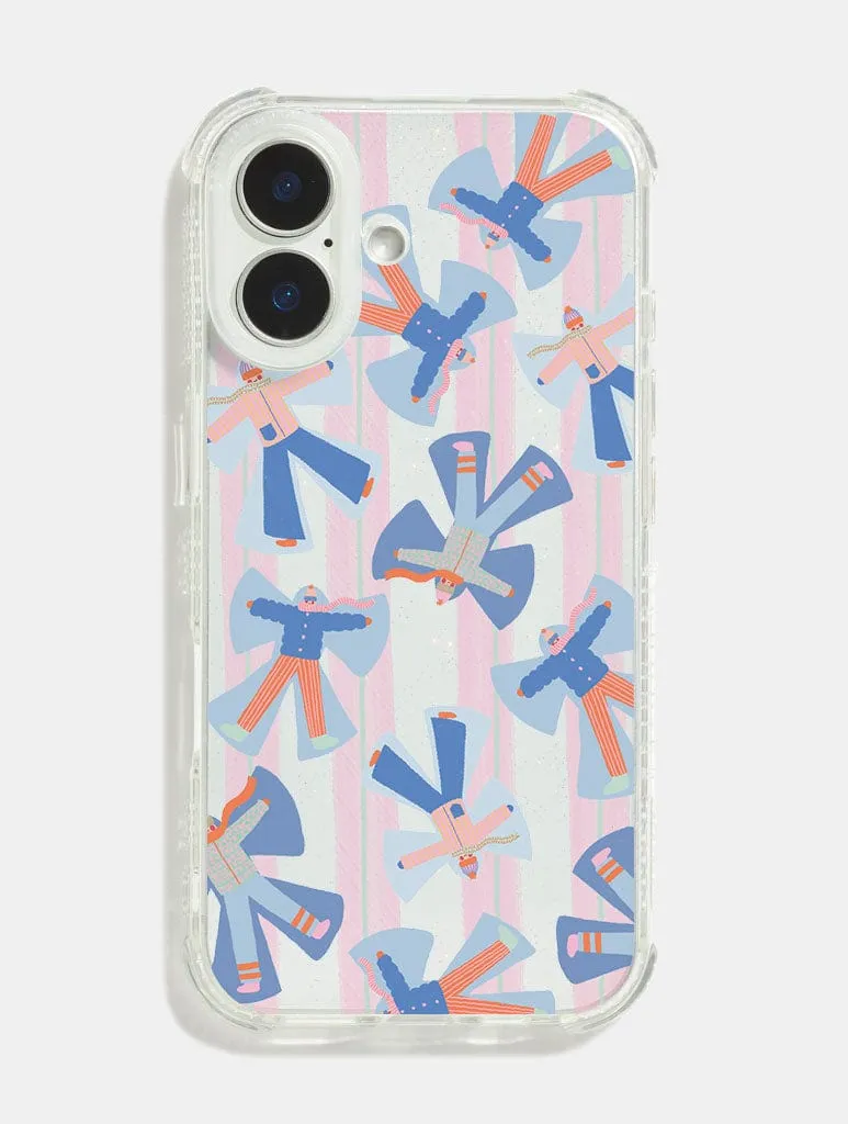 Snow Angels Shock iPhone Case sold by Skinnydip London