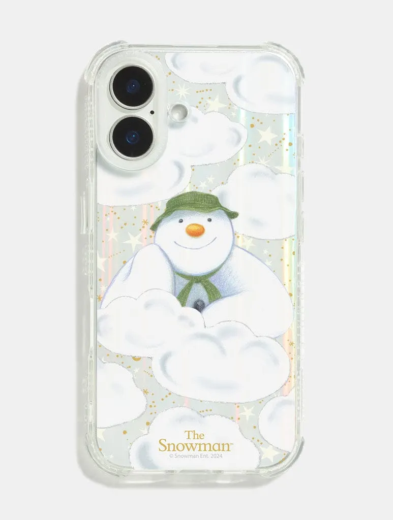 The Snowman Clouds Shock iPhone Case sold by Skinnydip London