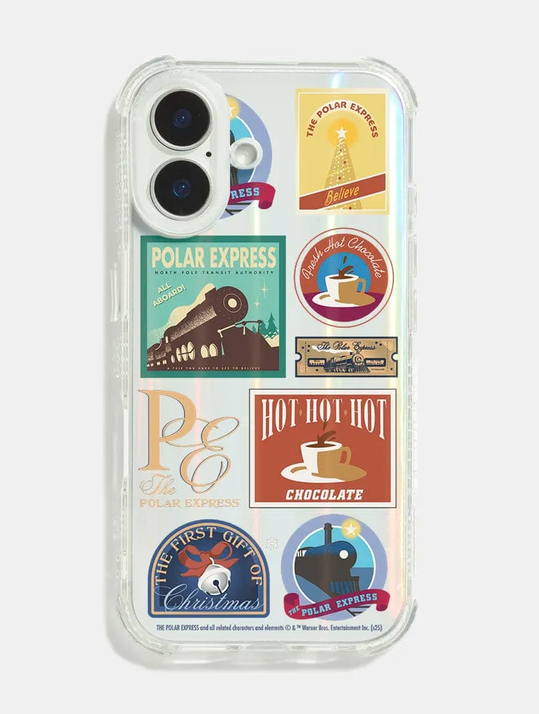 The Polar Express Stamp Shock iPhone Case sold by Skinnydip London
