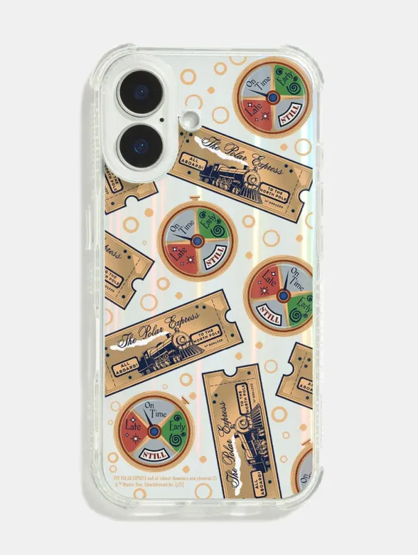 The Polar Express Ticket Shock iPhone Case sold by Skinnydip London