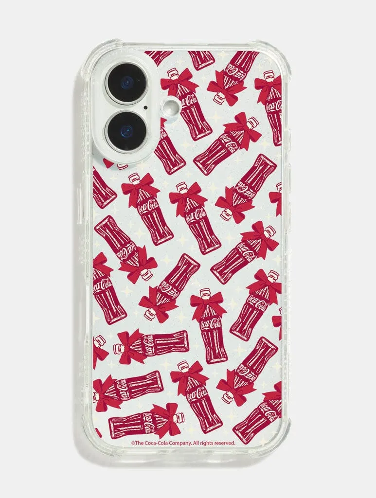 Coca Cola Bottle Repeat Shock iPhone Case sold by Skinnydip London