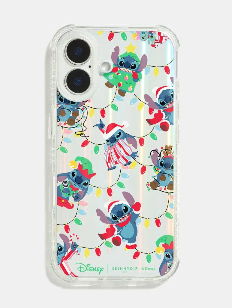 Disney Stitch String Lights Shock iPhone Case sold by Skinnydip London
