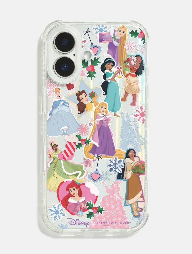 Disney Princess Christmas Sticker Shock iPhone Case sold by Skinnydip London