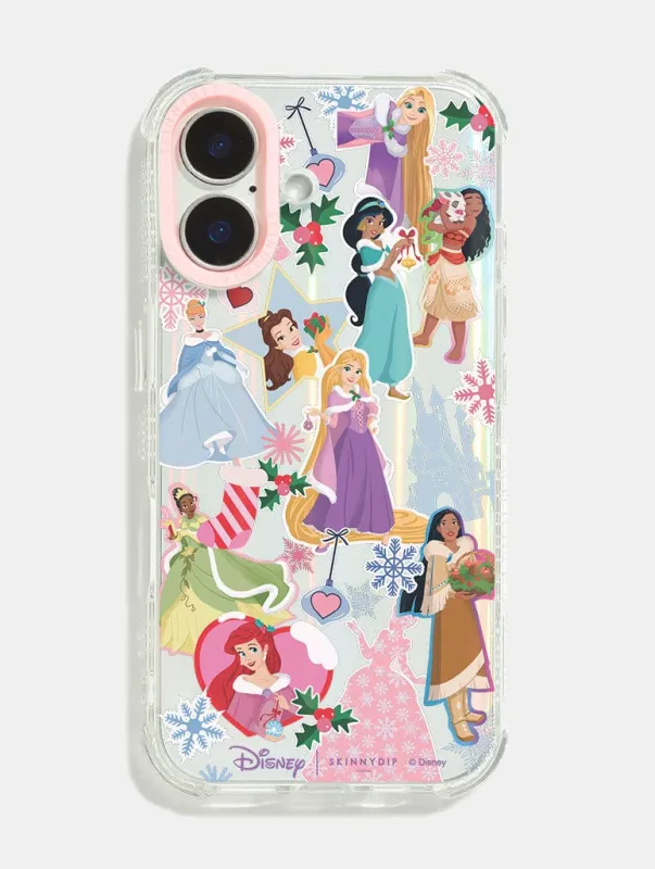 Disney Princess Christmas Sticker Shock iPhone Case sold by Skinnydip London