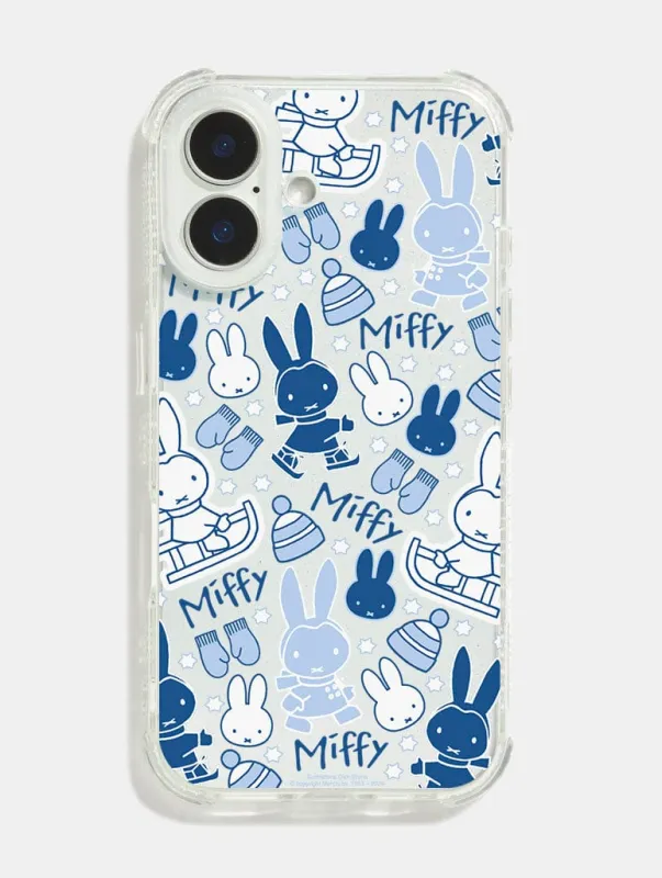 Miffy x Skinnydip Blue Ski Shock iPhone Case sold by Skinnydip London