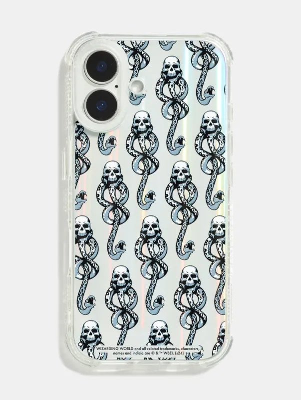 Harry Potter x Skinnydip Dark Mark Repeat Shock iPhone Case made by Skinnydip London