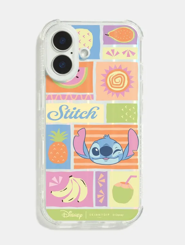 Disney Stitch Collage Shock iPhone Case sold by Skinnydip London