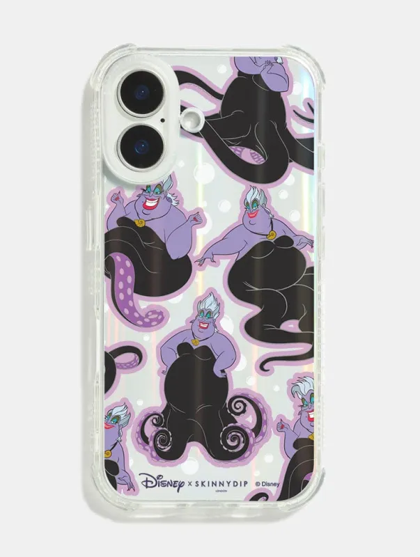Disney Ursula Spot Shock iPhone Case sold by Skinnydip London
