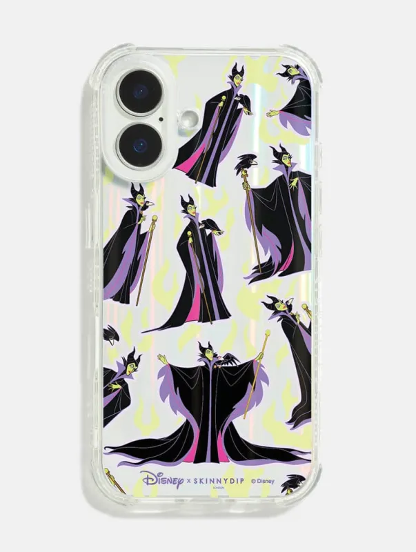 Disney Maleficent Flame Shock iPhone Case sold by Skinnydip London