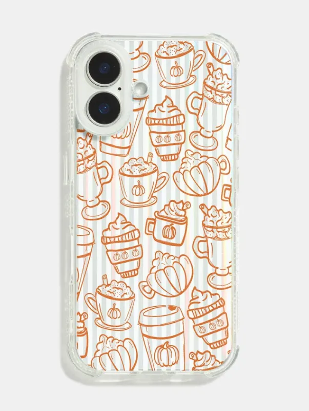 Pumpkin Spice Shock iPhone Case sold by Skinnydip London