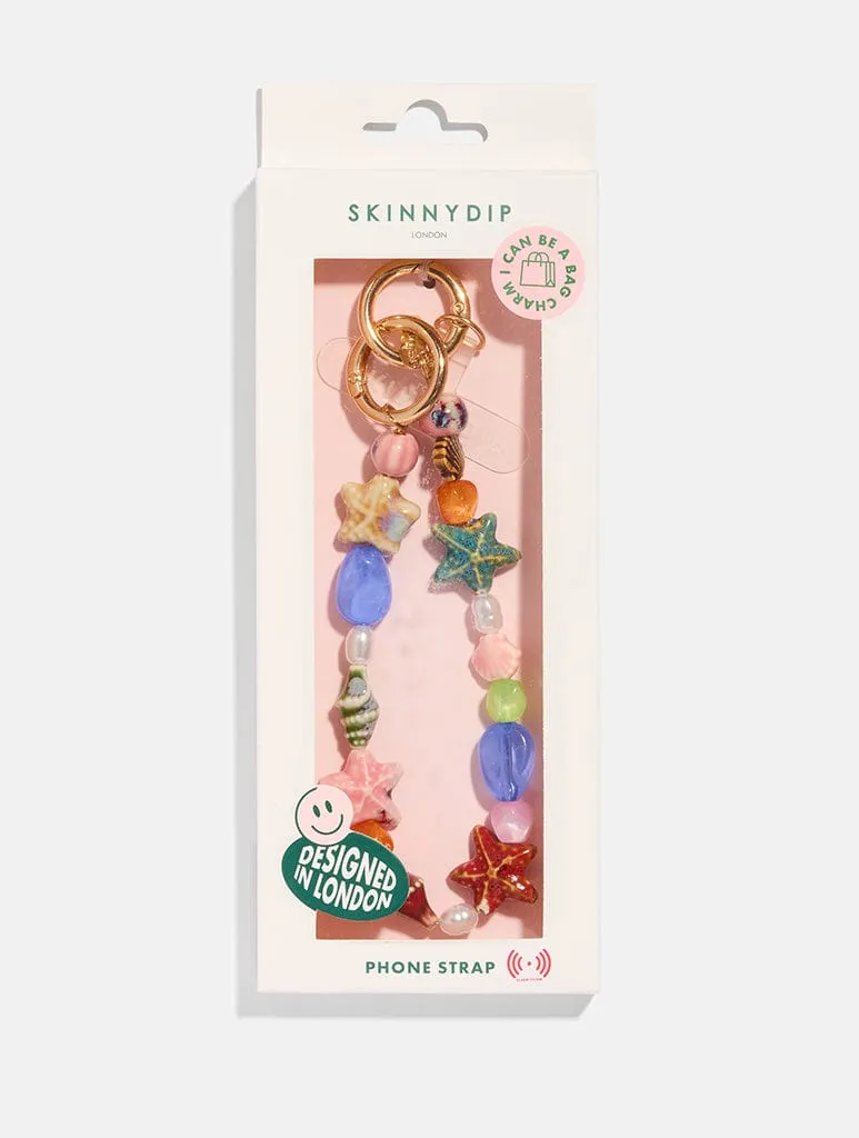 Starfish Beaded Charm Strap sold by Skinnydip London product image thumbnail 4