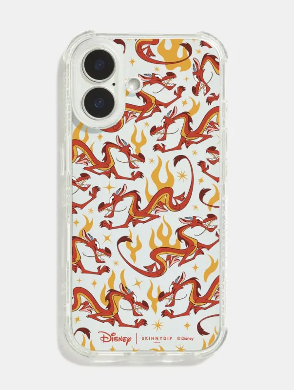 Disney Mushu Shock iPhone Case sold by Skinnydip London