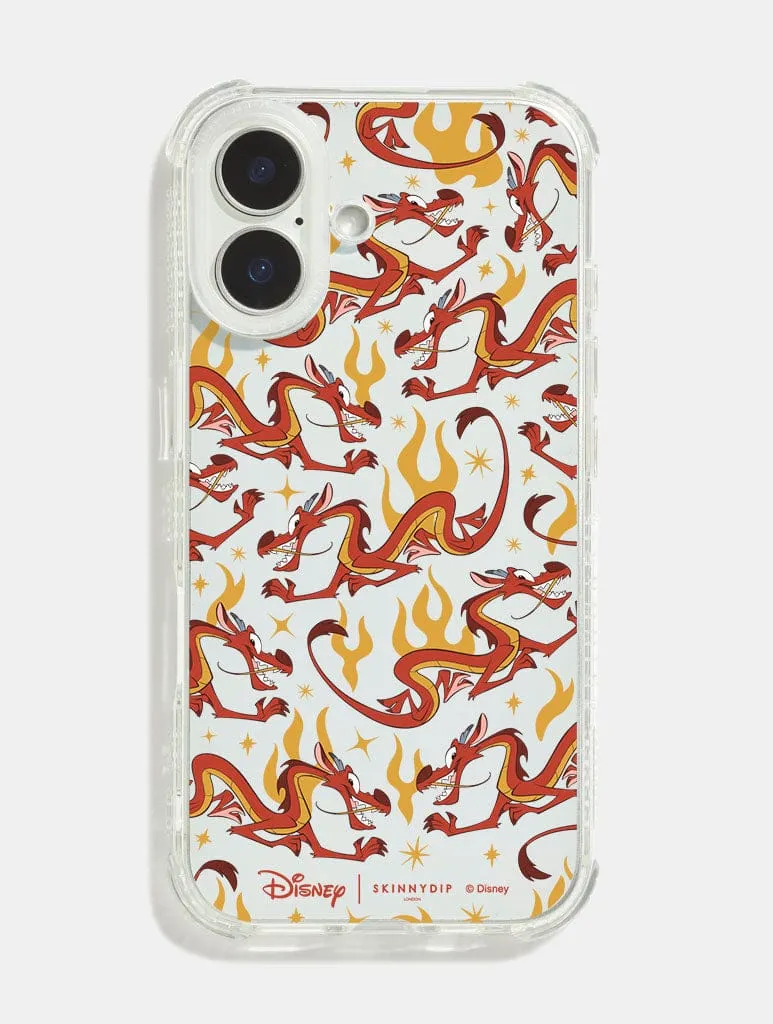 Disney Mushu Shock iPhone Case sold by Skinnydip London
