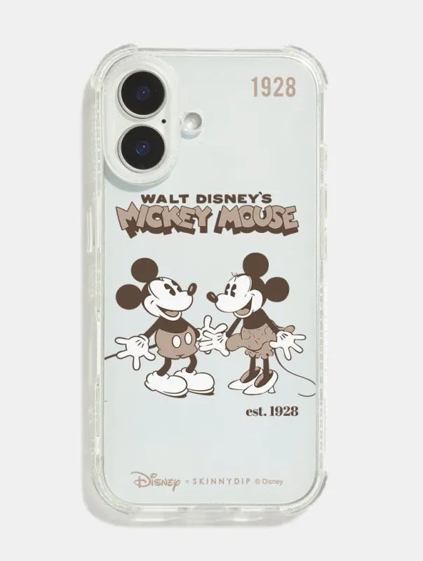 Disney Vintage Mickey Shock iPhone Case sold by Skinnydip London