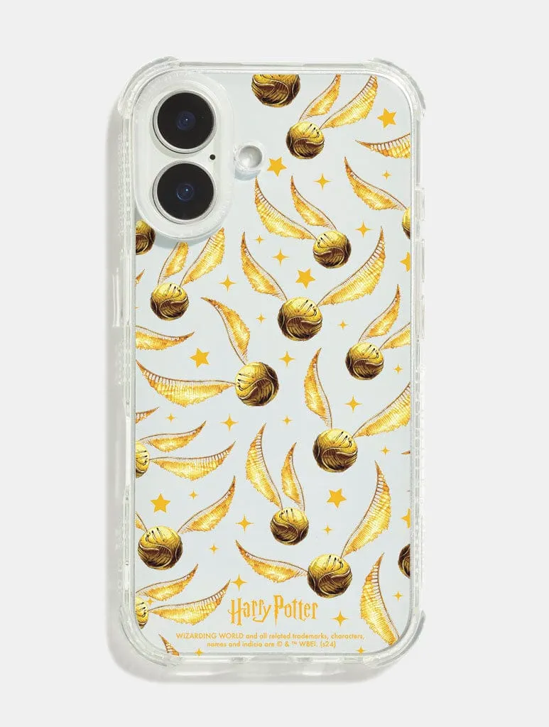 Harry Potter x Skinnydip Golden Snitch Shock iPhone Case sold by Skinnydip London