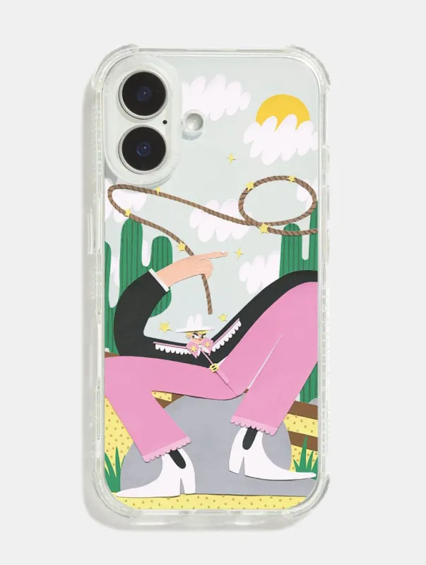 Naomi Anderson-Subryan x Skinnydip Yeehaw Shock iPhone Case sold by Skinnydip London