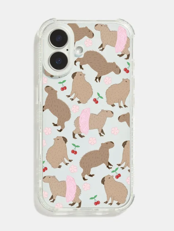 Katie Foylan x Skinnydip Capybara Shock iPhone Case sold by Skinnydip London