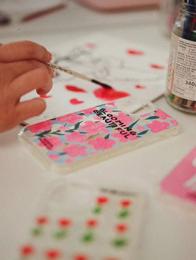 Keren Parmley x Skinnydip Blooming Beautiful Shock iPhone Case sold by Skinnydip London product image thumbnail 2