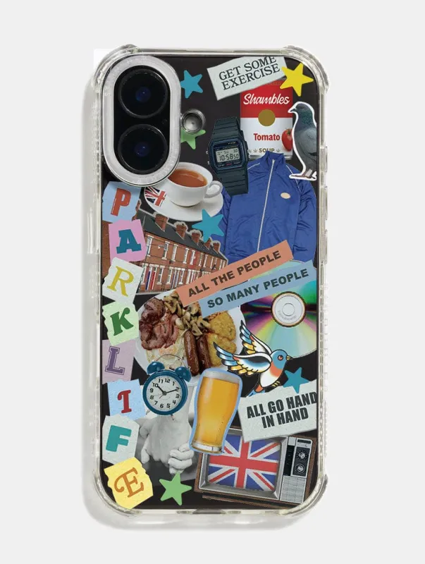 Parklife Shock iPhone Case sold by Skinnydip London
