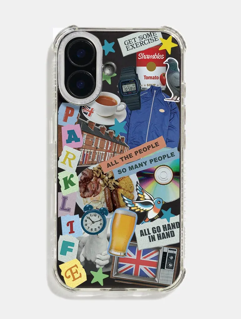 Parklife Shock iPhone Case sold by Skinnydip London