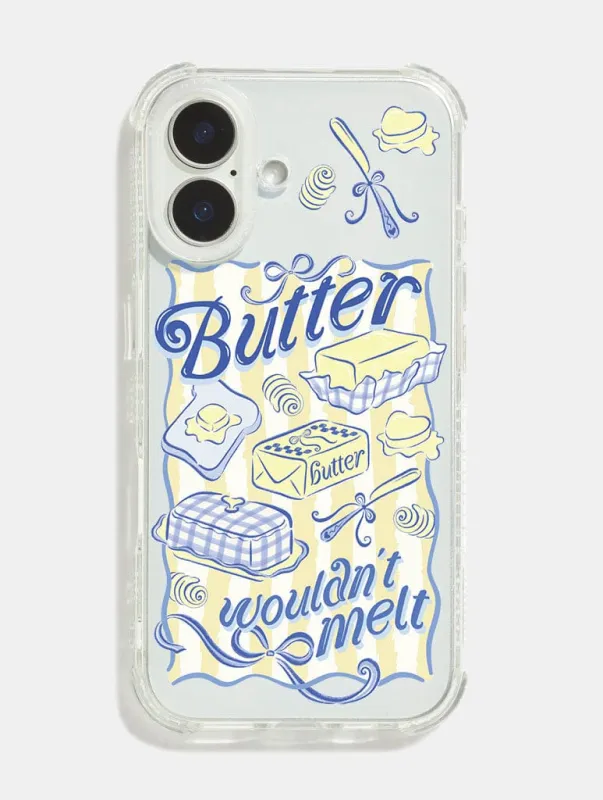 Butter Wouldn't Melt Shock iPhone Case sold by Skinnydip London