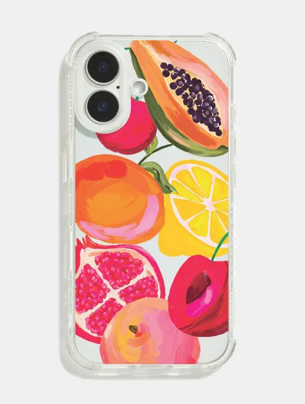Elizabeth Rachael x Skinnydip Fruit Cocktail Shock iPhone Case sold by Skinnydip London