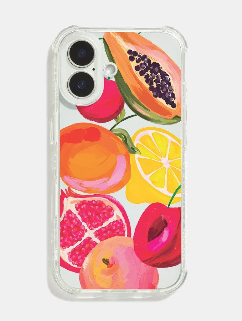 Elizabeth Rachael x Skinnydip Fruit Cocktail Shock iPhone Case sold by Skinnydip London
