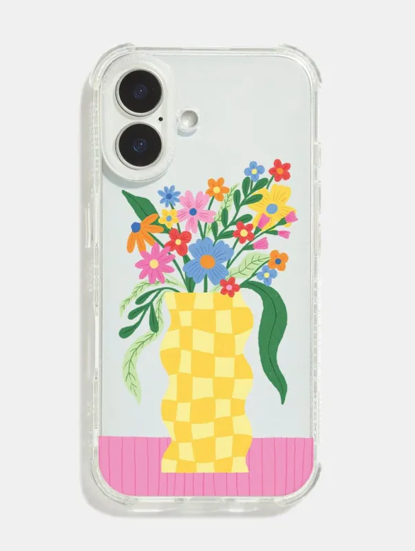 Lisa Barlow x Skinnydip Spring Flowers Shock iPhone Case sold by Skinnydip London