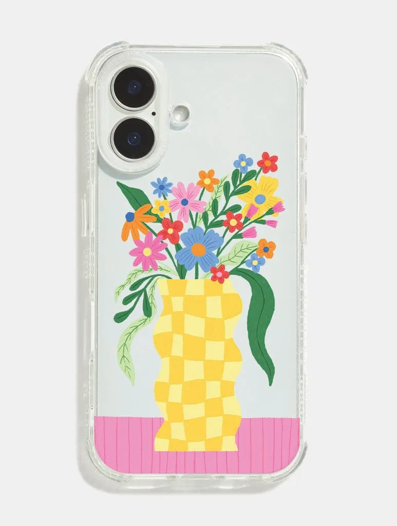 Lisa Barlow x Skinnydip Spring Flowers Shock iPhone Case sold by Skinnydip London