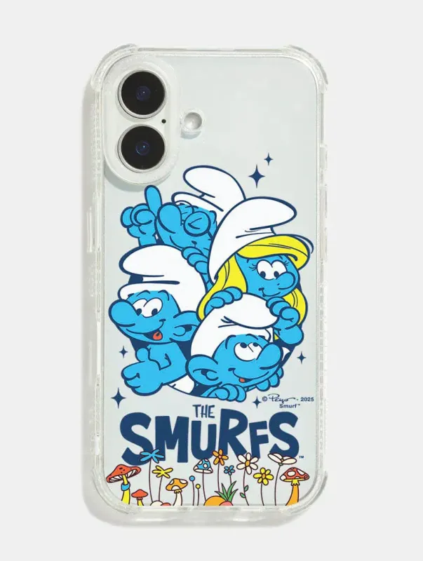 The Smurfs Pop Up Shock iPhone Case sold by Skinnydip London