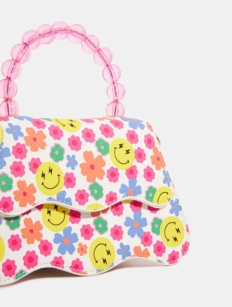 Mini Wave Happy Floral Top Handle Bag sold by Skinnydip London product image thumbnail 4