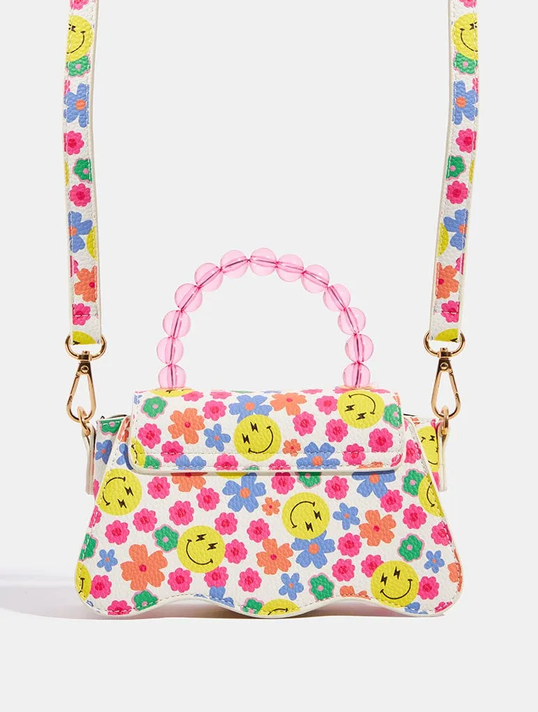 Mini Wave Happy Floral Top Handle Bag sold by Skinnydip London product image thumbnail 2