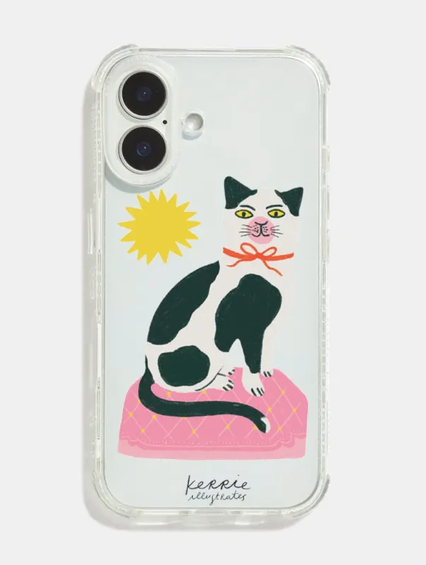 Kerrie Illustrates x Skinnydip Cat Shock iPhone Case sold by Skinnydip London