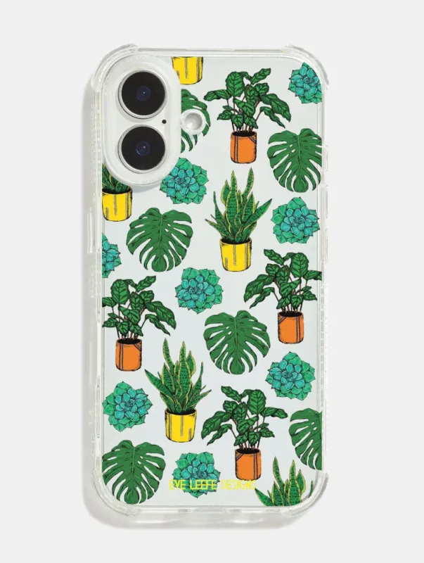 Eve Leefe Designs x Skinnydip Plants You Can't Kill Shock iPhone Case sold by Skinnydip London