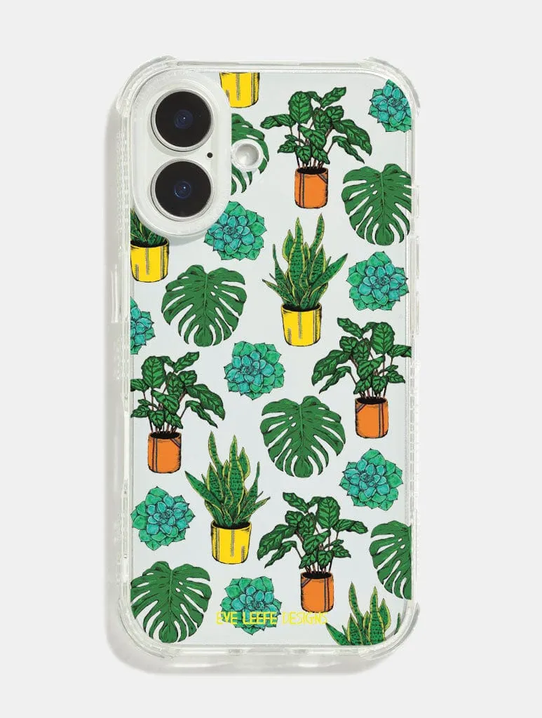 Eve Leefe Designs x Skinnydip Plants You Can't Kill Shock iPhone Case sold by Skinnydip London