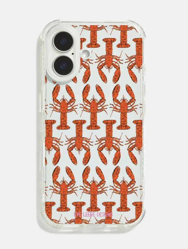Eve Leefe Designs x Skinnydip You're My Lobster Shock iPhone Case sold by Skinnydip London
