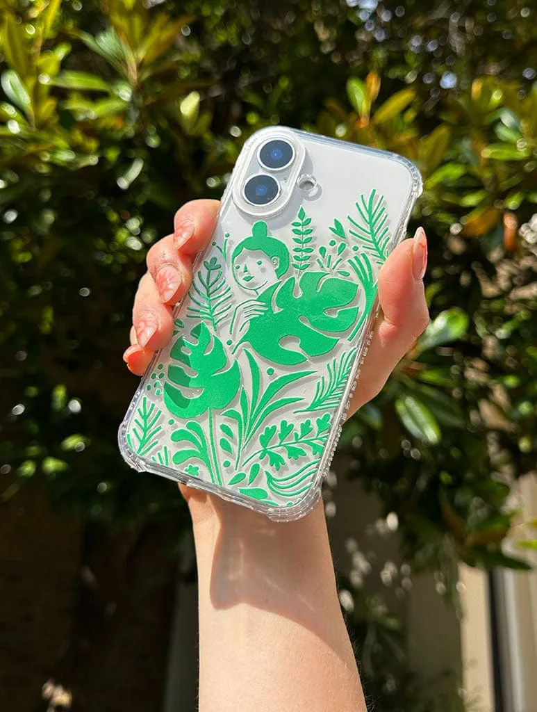 Nina Cosford x Skinnydip Plant Girl Shock iPhone Case sold by Skinnydip London product image thumbnail 2