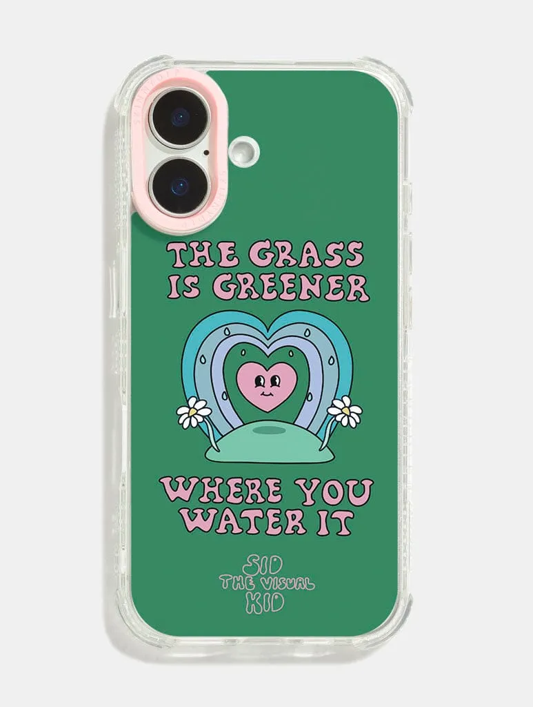 Sid the Visual Kid x Skinnydip Greener Grass Shock iPhone Case sold by Skinnydip London