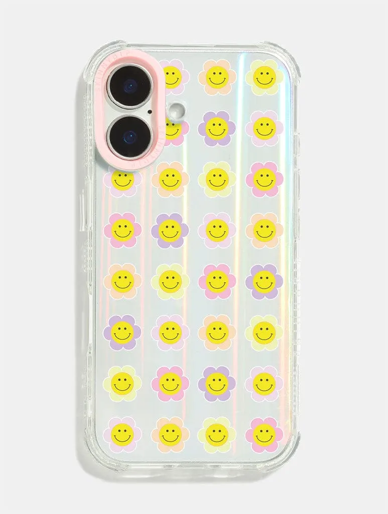 Big Fat Jenna Happy Daisy Shock iPhone Case sold by Skinnydip London