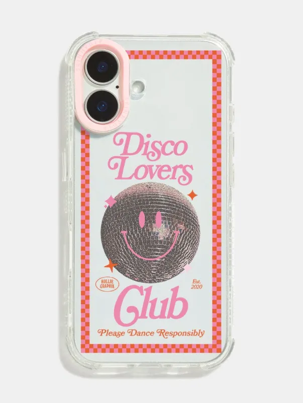 Hollie Graphik x Skinnydip Disco Lovers Club Shock iPhone Case sold by Skinnydip London