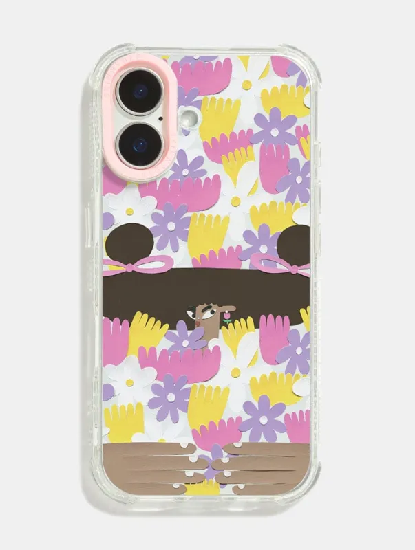 Naomi Anderson-Subryan x Skinnydip Spring Flowers Shock iPhone Case sold by Skinnydip London