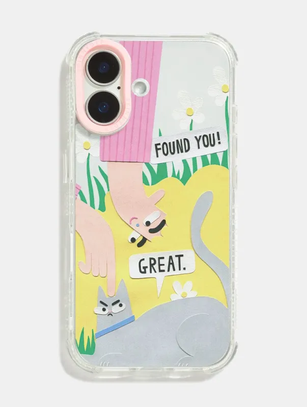 Naomi Anderson-Subryan x Skinnydip Found You Kitty Shock iPhone Case sold by Skinnydip London